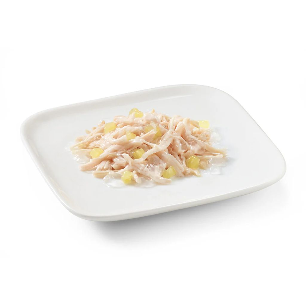 Schesir Chicken with Pineapple Wet Dog Food, 150g Can – Handmade & Preservative-Free