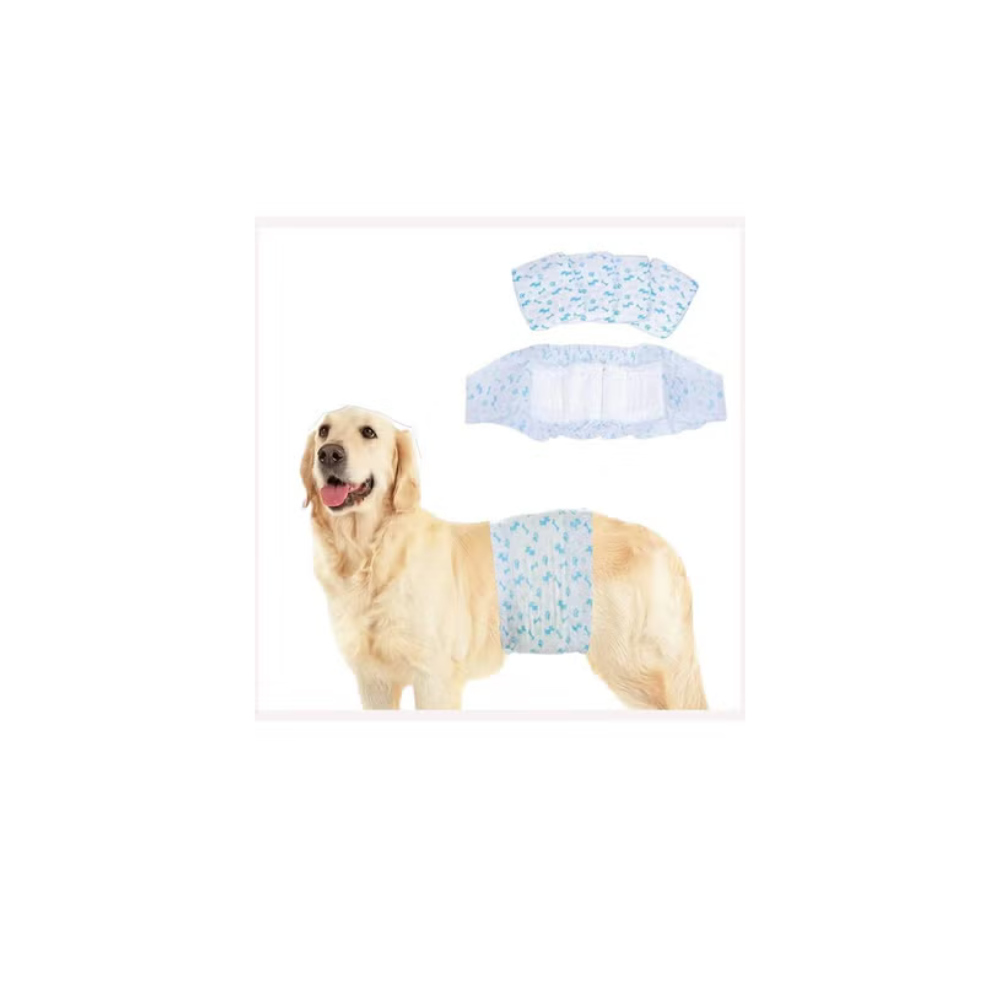 Male Dog Diapers – Disposable, Leak-Proof Belly Bands