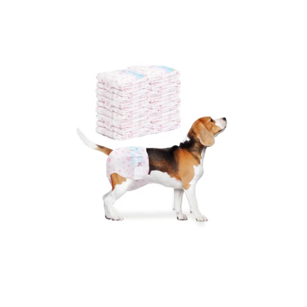 Petto Female Dog Diapers – 10pcs, Disposable & Leak-Proof