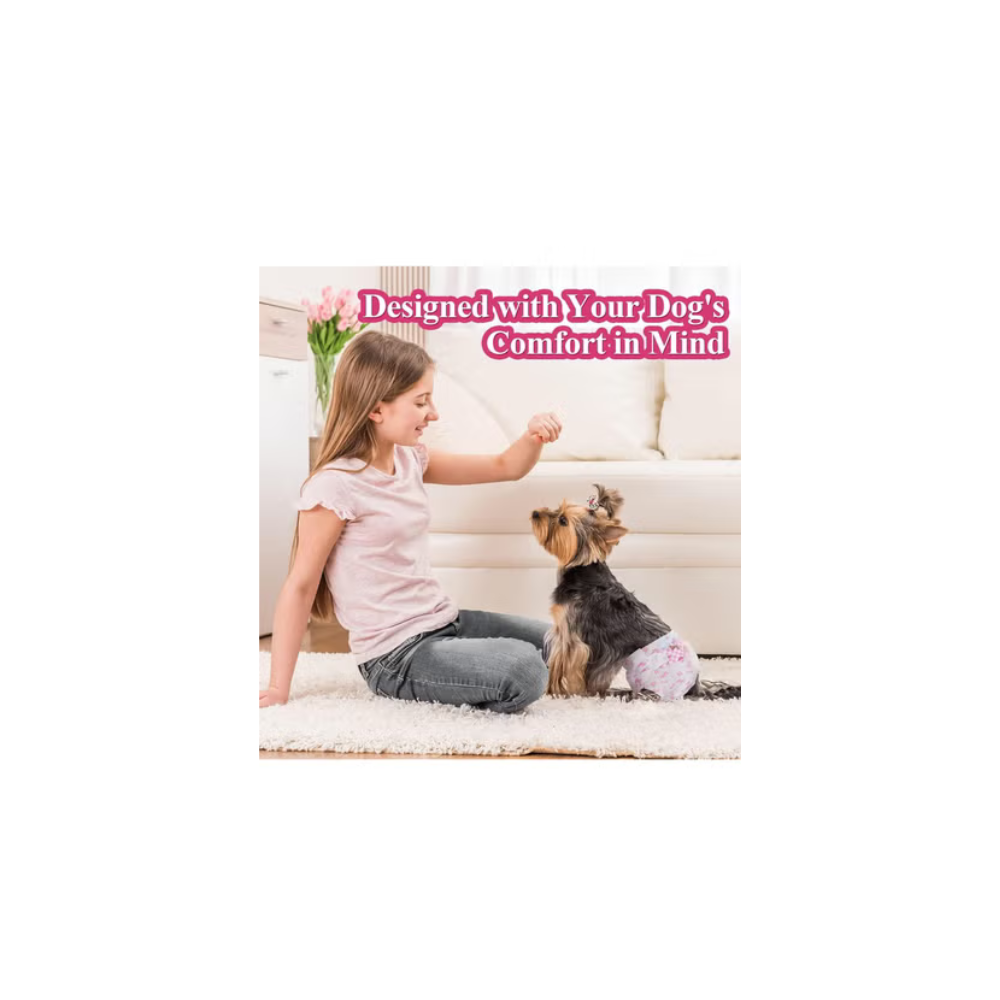Petto Female Dog Diapers – 10pcs, Disposable & Leak-Proof