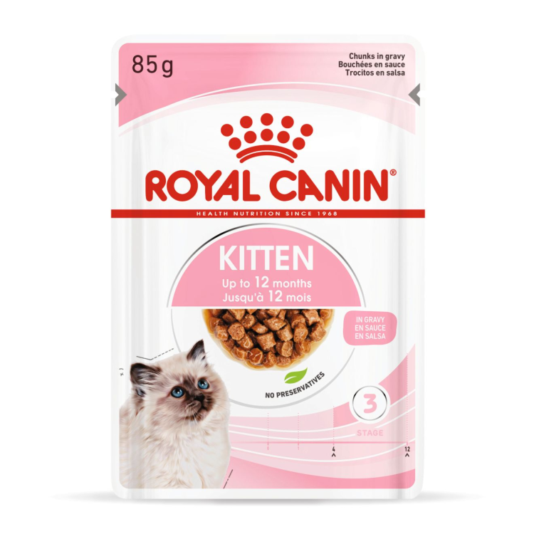 Feline Health Nutrition Kitten Gravy 12 x 85 g