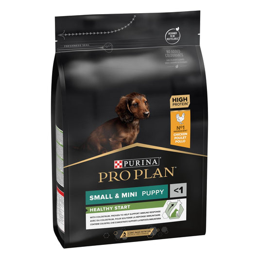 PRO PLAN HEALTHY START SMALL AND MINI PUPPY, DRY DOG FOOD WITH CHICKEN, 3 KG