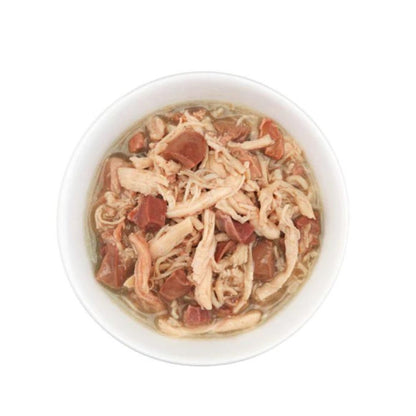 Schesir After Dark Wholefood in Broth Chicken with Duck 80g – Pack of 12
