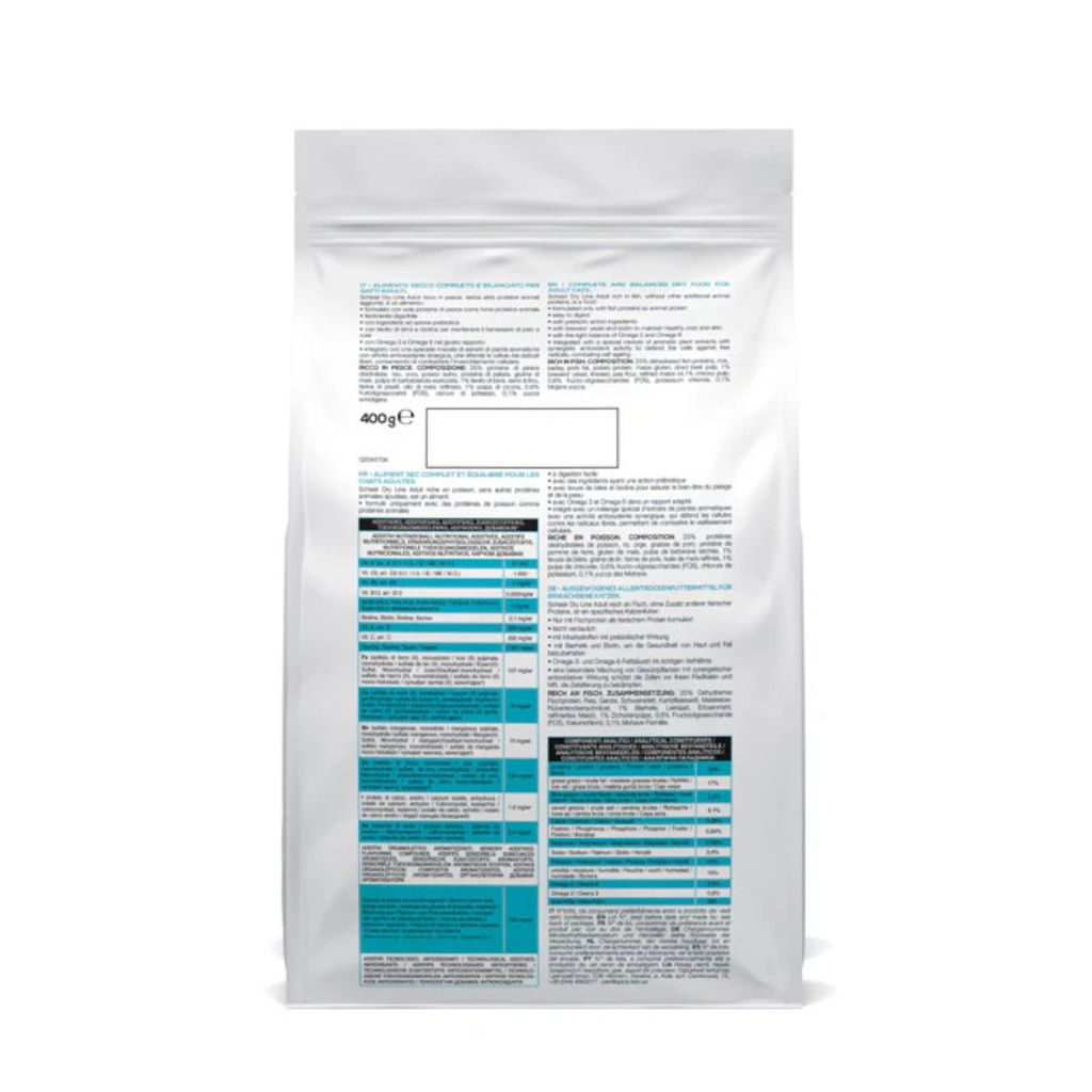 Schesir Cat Dry Food Maintenance with Fish – Adult 400g