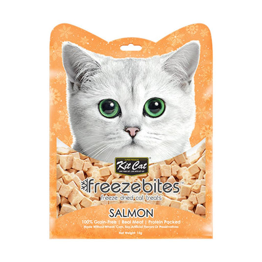 Kit Cat Freezebites Salmon 15g – Healthy Single-Ingredient Cat Treats