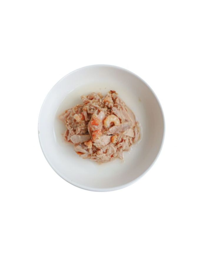 Kit Cat Deboned Tuna & Shrimp Toppers – 6 x 50g Wet Cat Food Sachets