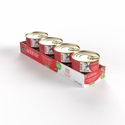 Schesir Wet Cat Food in Jelly – Tuna & Shrimp 140g | Complete & Balanced Nutrition