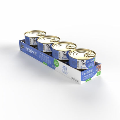 Schesir Wet Cat Food in Jelly – Tuna & Whitebait 140g | 8 Pack Complete Nutrition