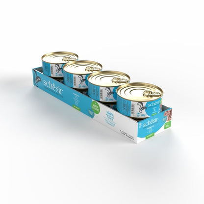 Schesir Wet Cat Food in Jelly – Tuna 140g | 12 Pack Complete & Balanced Nutrition