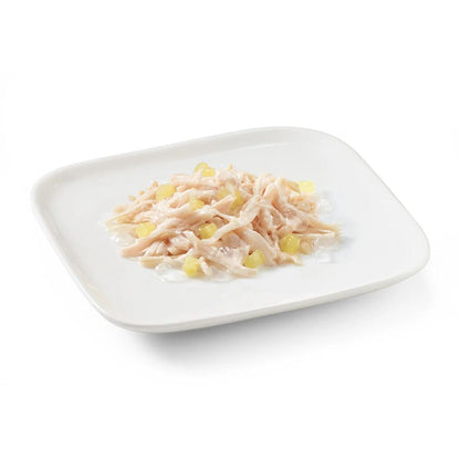 Schesir Chicken with Pineapple Wet Dog Food, 150g Can – Handmade & Preservative-Free