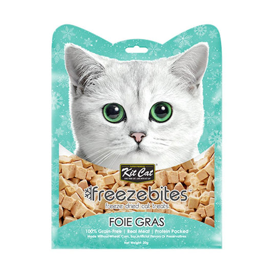 Kit Cat Freezebites Foie Gras (Duck Liver) 20g – Gourmet Single-Ingredient Cat Treats