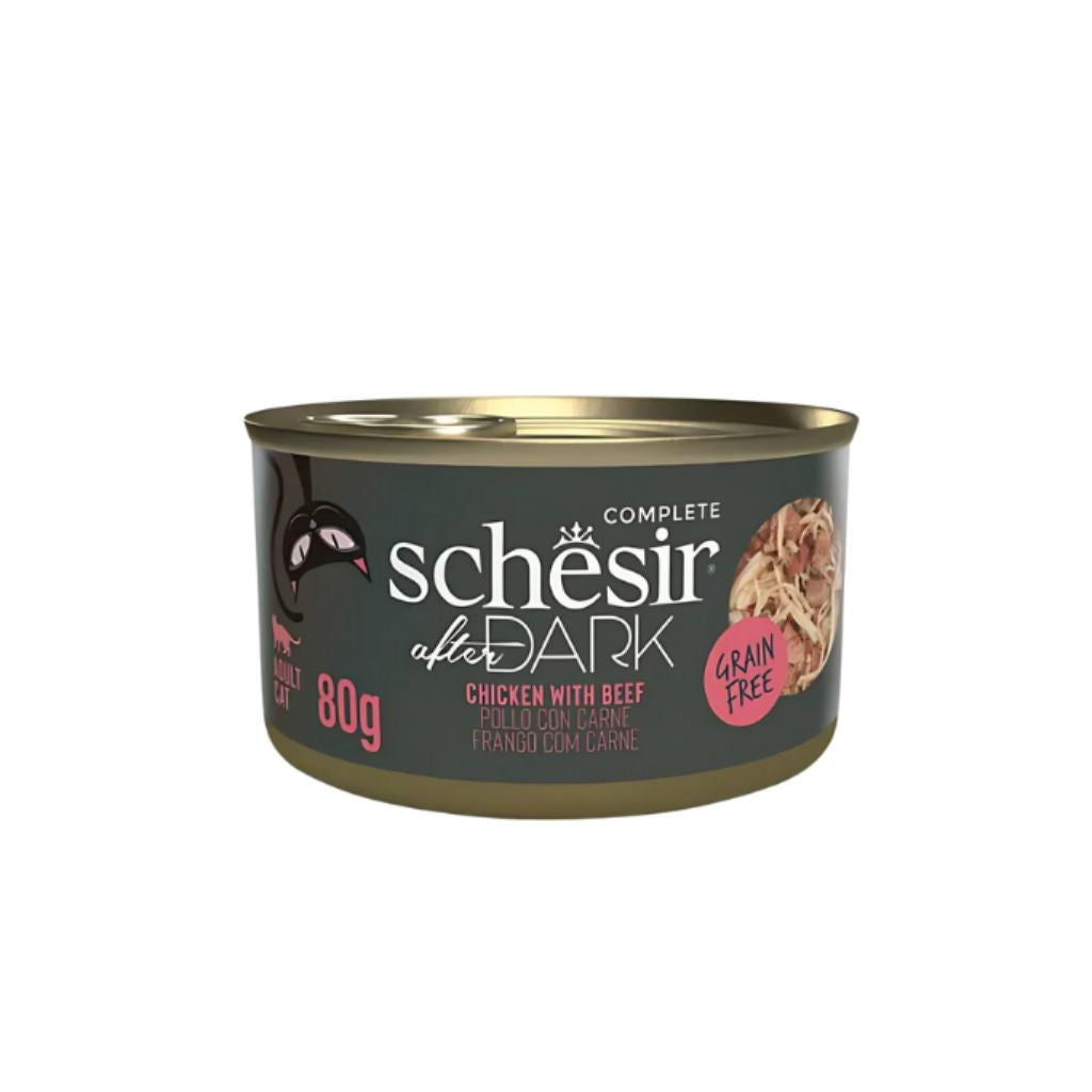 Schesir After Dark Wholefood in Broth Variety Pack 960g – 12 Cans