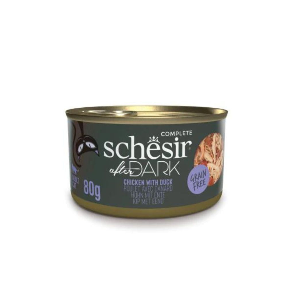 Schesir After Dark Wholefood in Broth Variety Pack 960g – 12 Cans