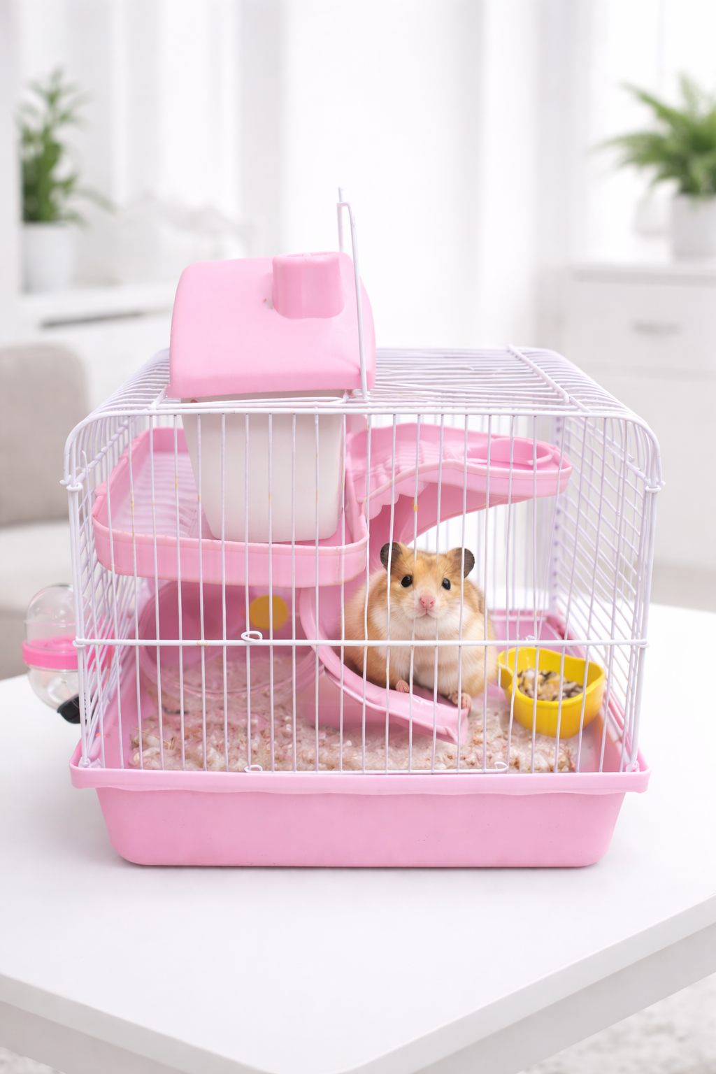 Small Cage Hamster Habitat – Compact and Safe Home for Hamsters