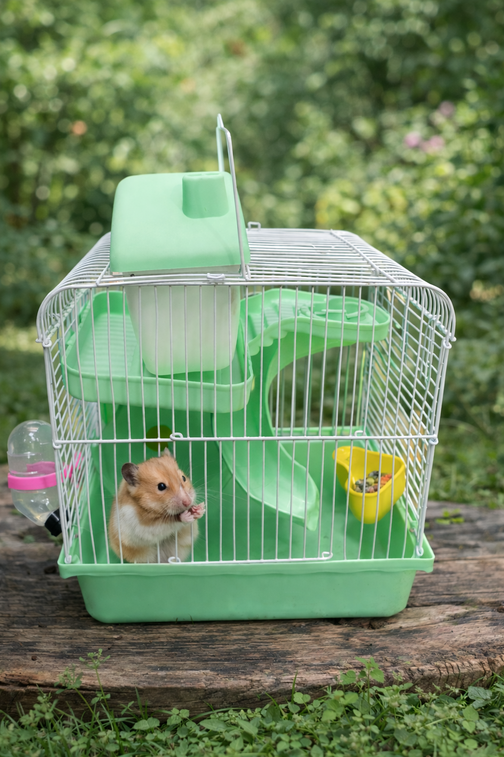 Small Cage Hamster Habitat – Compact and Safe Home for Hamsters