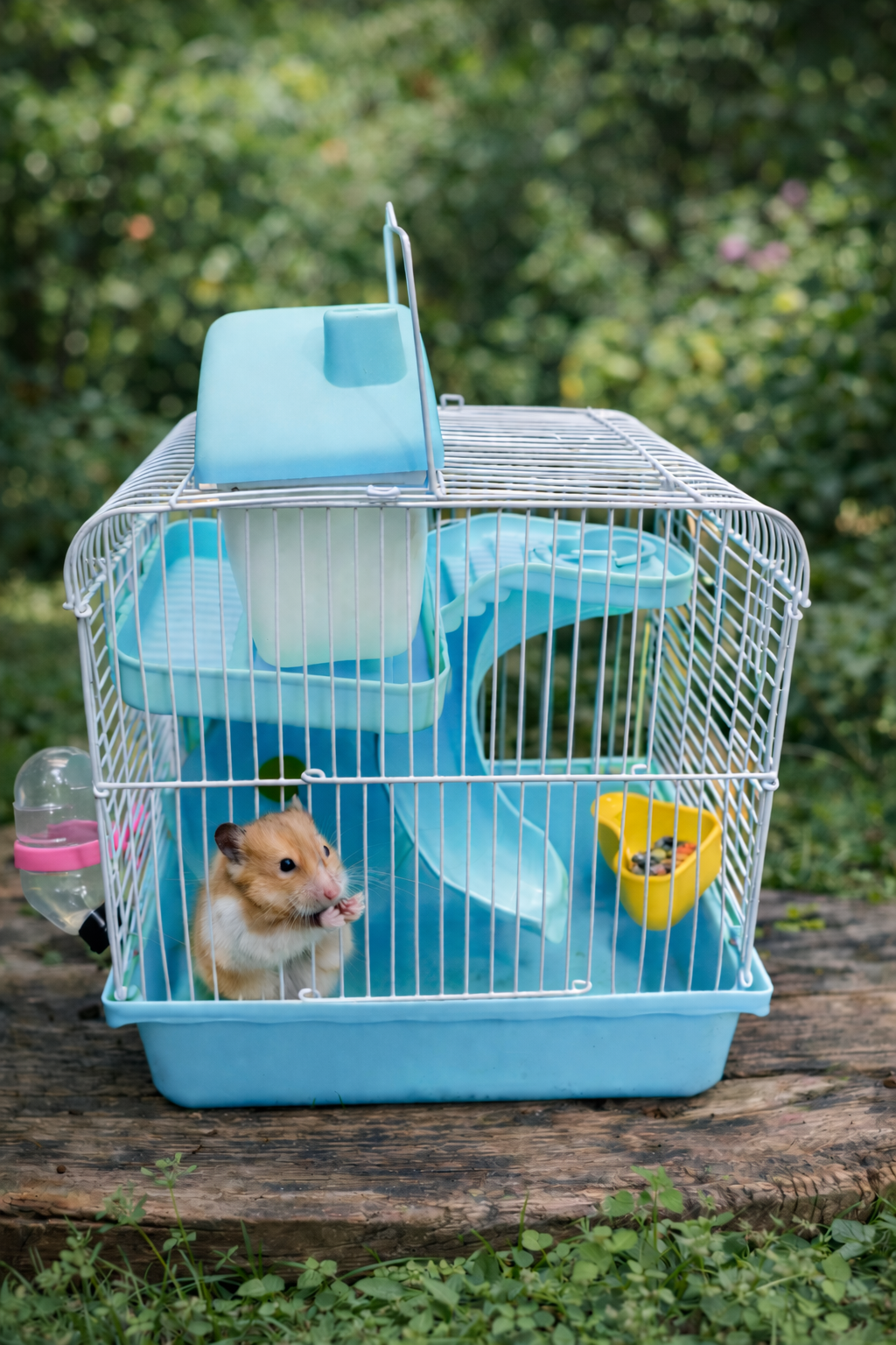 Small Cage Hamster Habitat – Compact and Safe Home for Hamsters