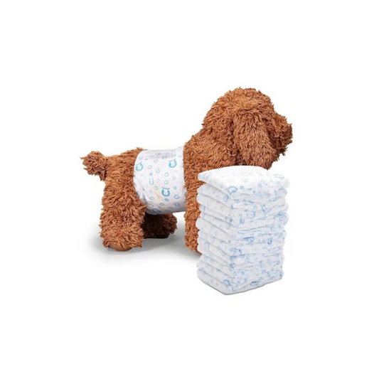Male Dog Diapers – Disposable, Leak-Proof Belly Bands