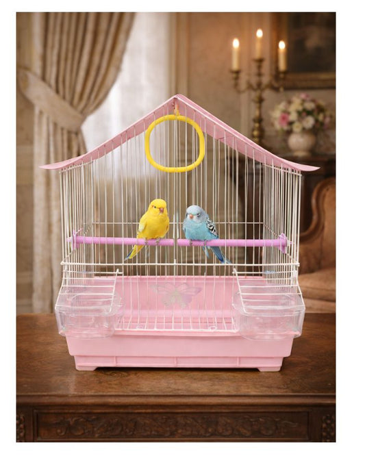 Bird Cage 30×23×39 cm | Durable Metal Cage for Small Birds