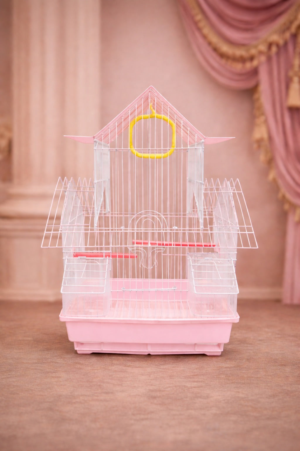 W108  Bird Cage 30×23×39 cm | Durable Metal Cage for Small Bird
