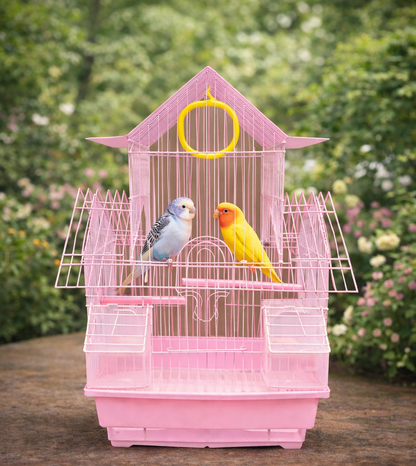 W108  Bird Cage 30×23×39 cm | Durable Metal Cage for Small Bird