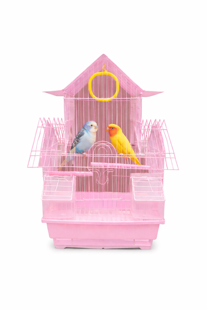 W108  Bird Cage 30×23×39 cm | Durable Metal Cage for Small Bird