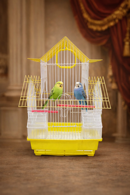 W108  Bird Cage 30×23×39 cm | Durable Metal Cage for Small Bird